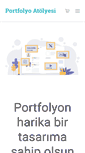 Mobile Screenshot of portfolyoatolyesi.com